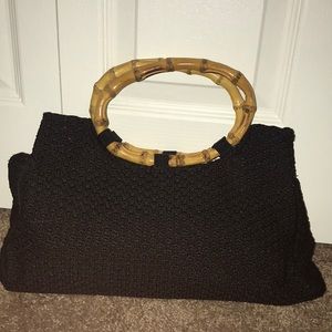 The Sak Bamboo handle purse